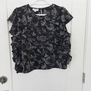 FRANK & Oak Ruffle Tank Top Size XLarge